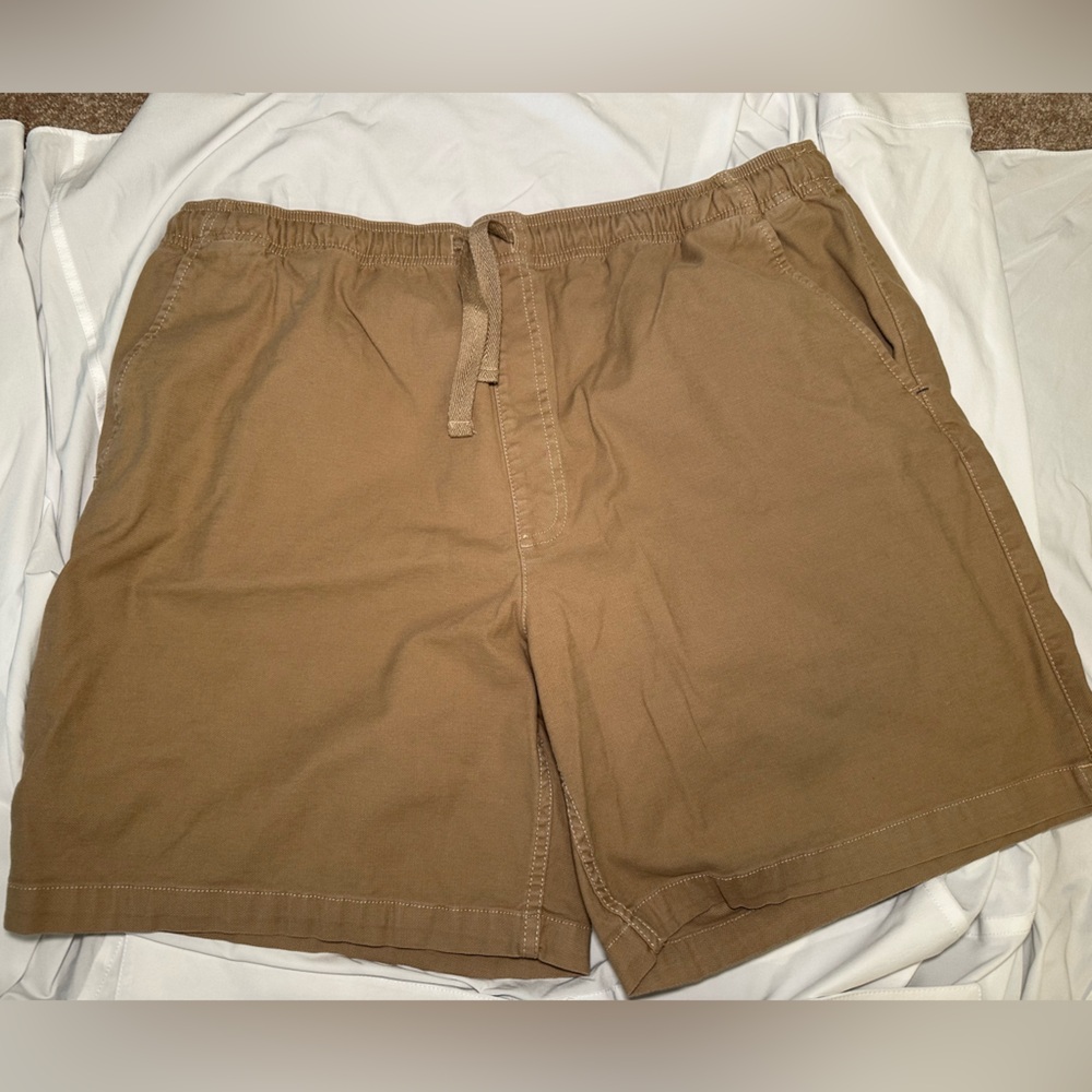 Toad & Co High Quality Men’s textured khaki Shorts